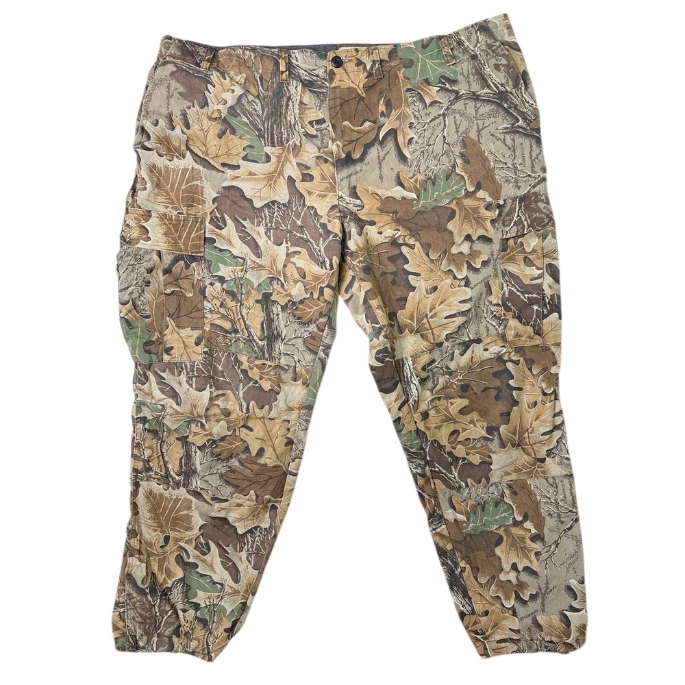 RedHead Mens 3XL Cargo Pant Advantage Timber Camo Adjustable Waist Hunting 51x33